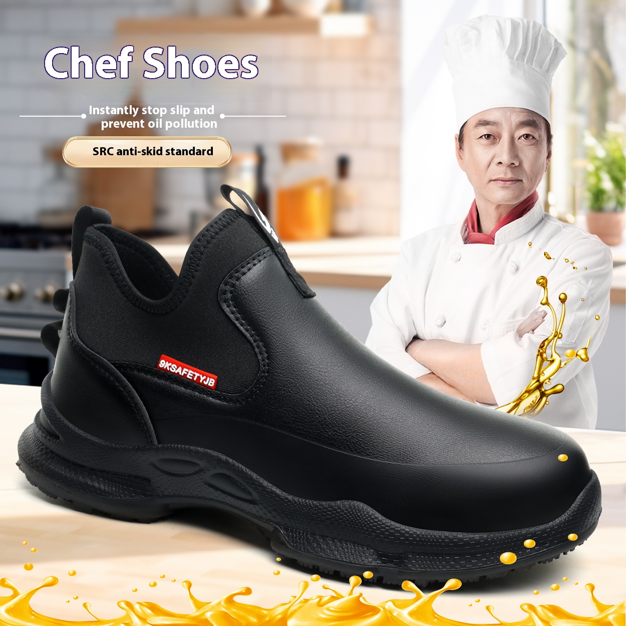 Men'S Shoes Water Resistant - Shevalues Erkekler Eva Takunya Erkek Şef