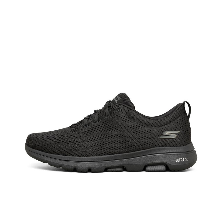Men Shoes Black - Skechers Go Walk 5 Yastıklamalı Aşınmaya