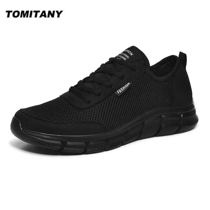 Mesh Trainer Breathable - Yeni örgü erkek ayakkabısı Lac-up rahat