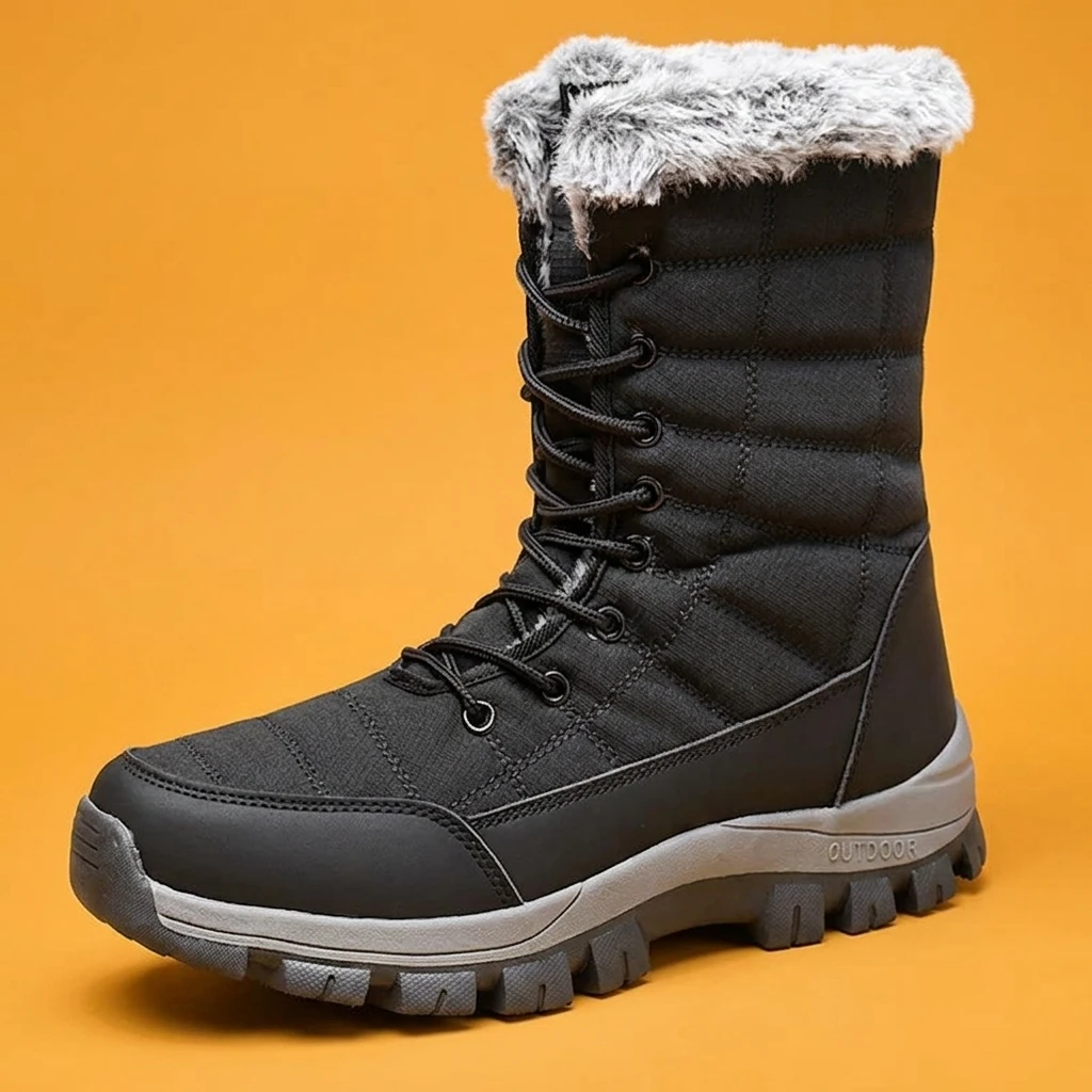 Hiking Boot Waterproof - Erkek Kışlık Kar Botları Su Geçirmez