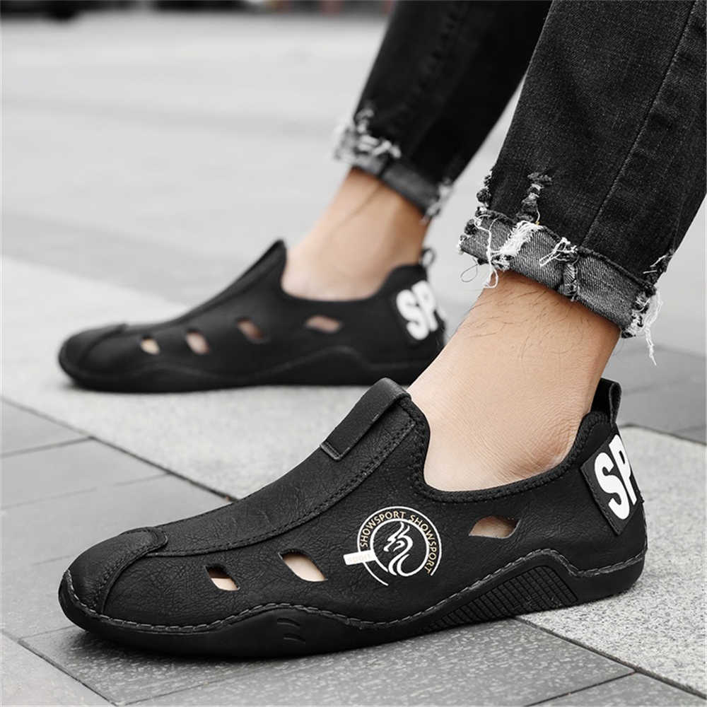 Men Shoes Yellow - İlkbahar-sonbahar yarı sezon büyük boy ayakkabı