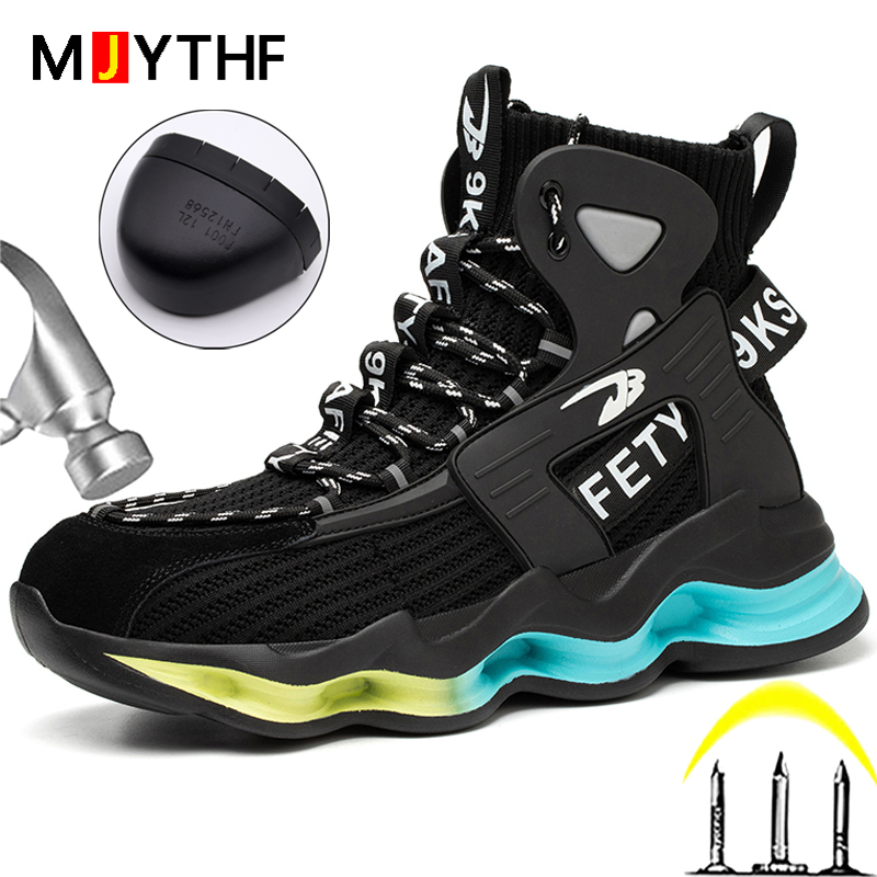 Work Boot Steel Toe - Moda iş botları erkekler tasarımcı yeni
