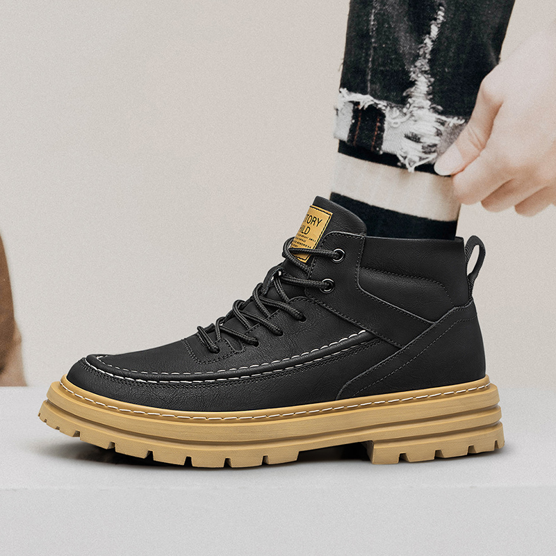 Men'S Shoes Water Resistant - Erkek boy uzatan ayakkabılar Kalın tabanlı