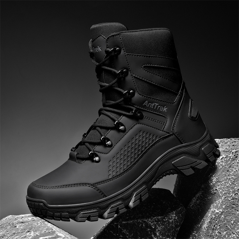 Hiking Boot Waterproof - Erkek vahşi antrenman botları dört mevsim