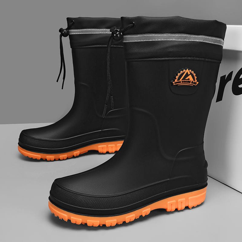 Men'S Shoes Water Resistant - Erkekler İçin Orta Boy Bağcıklı İş