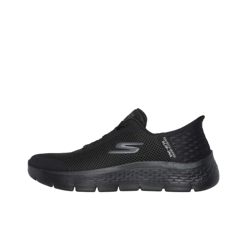 Men Shoes Black - Skechers Go Walk Fle Nefes Alabilen