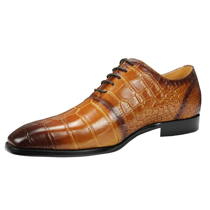 High-end erkek Elbise Deri Aya - Men Shoes Yellow incelemesi ve fiyatı