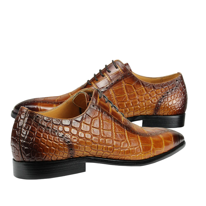 High-end erkek Elbise Deri Aya - Men Shoes Yellow incelemesi ve fiyatı