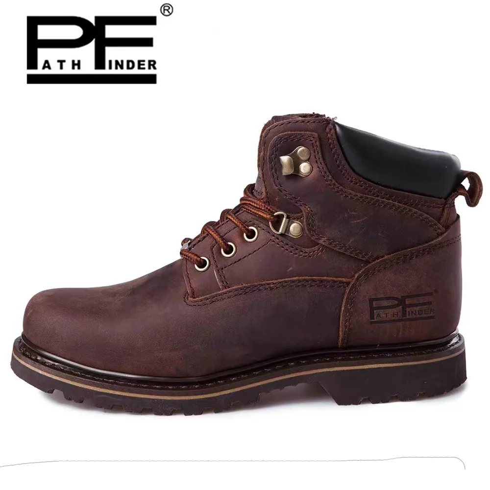 pf erkek Moda Hakiki Deri Moto - Work Boot Steel Toe incelemesi ve fiyatı