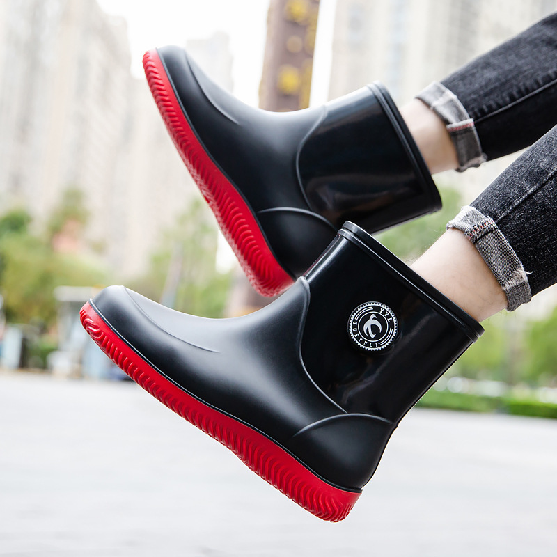 Erkek Orta Buzağı Yağmur Botla - Men'S Shoes Water Resistant incelemesi ve fiyatı