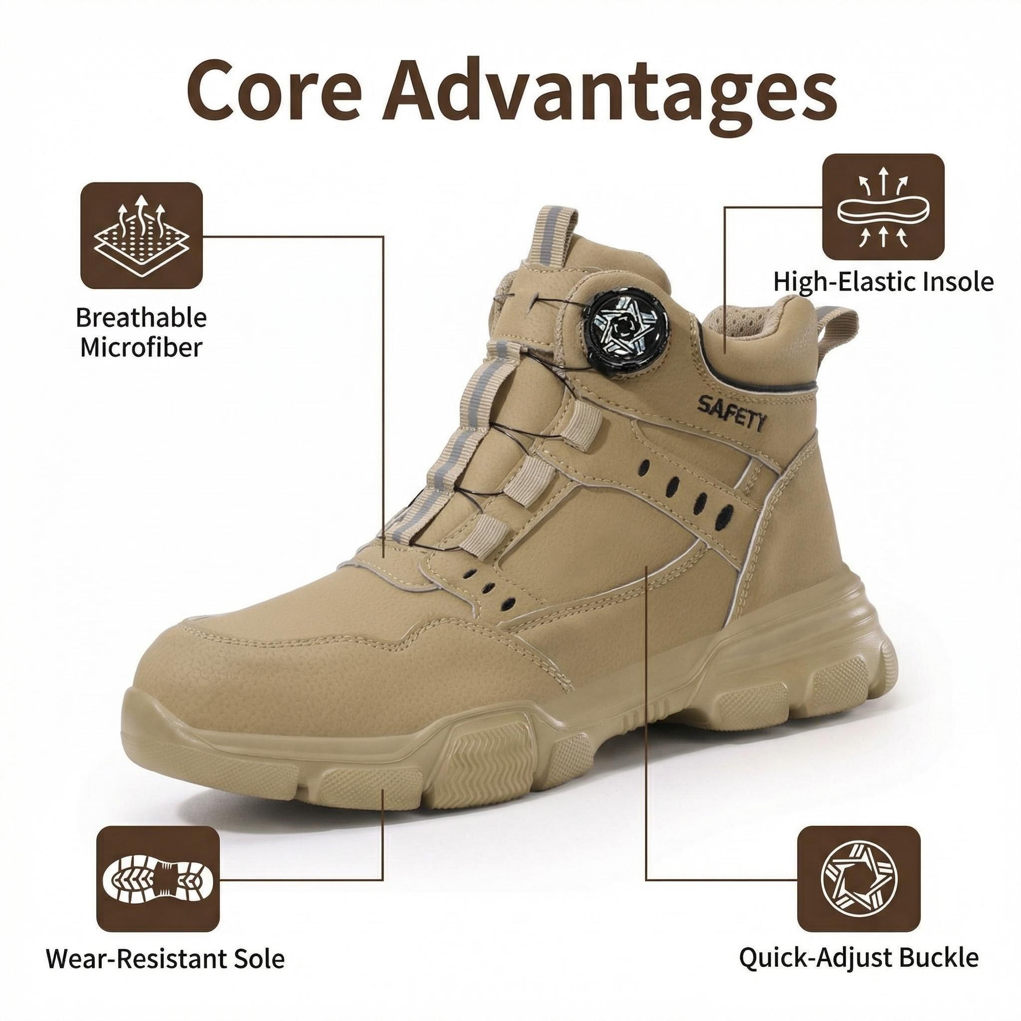Yıkılmaz Madencilik Botları Er - Work Boot Steel Toe incelemesi ve fiyatı