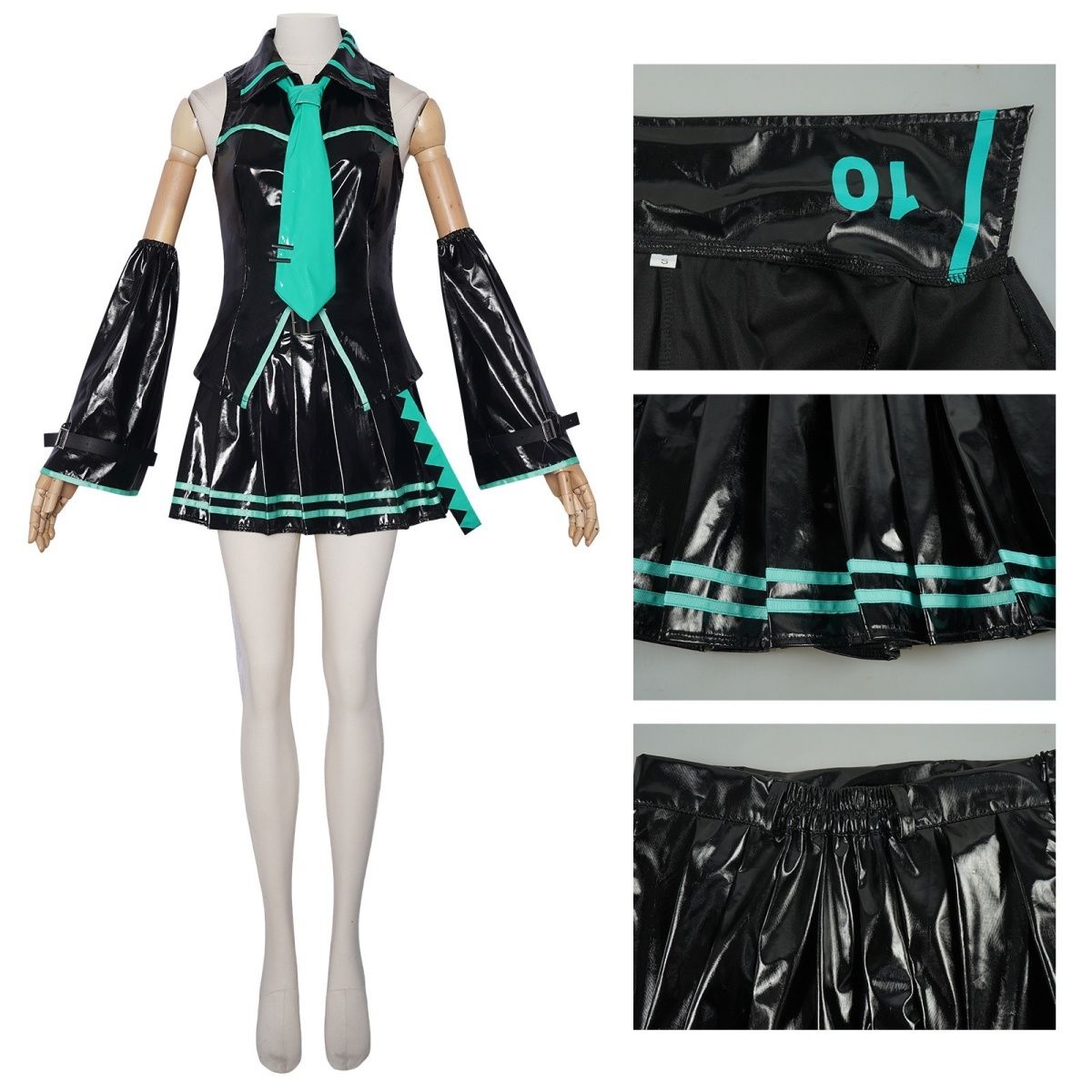 Anime Miku Cosplay Tam Set Kos - Men Shoes China incelemesi ve fiyatı