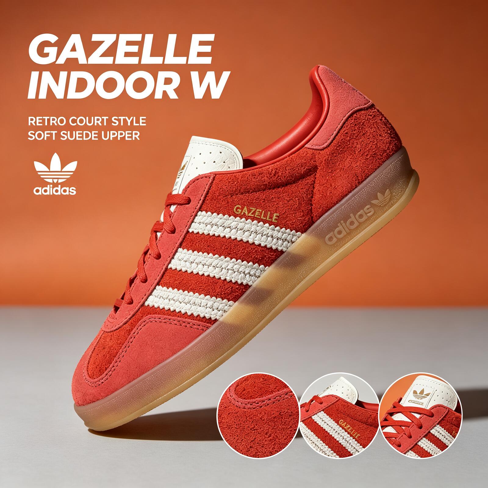 Adidas GAZELLE INDOOR W KI7169 - Adidas Shoes Gazelle incelemesi ve fiyatı