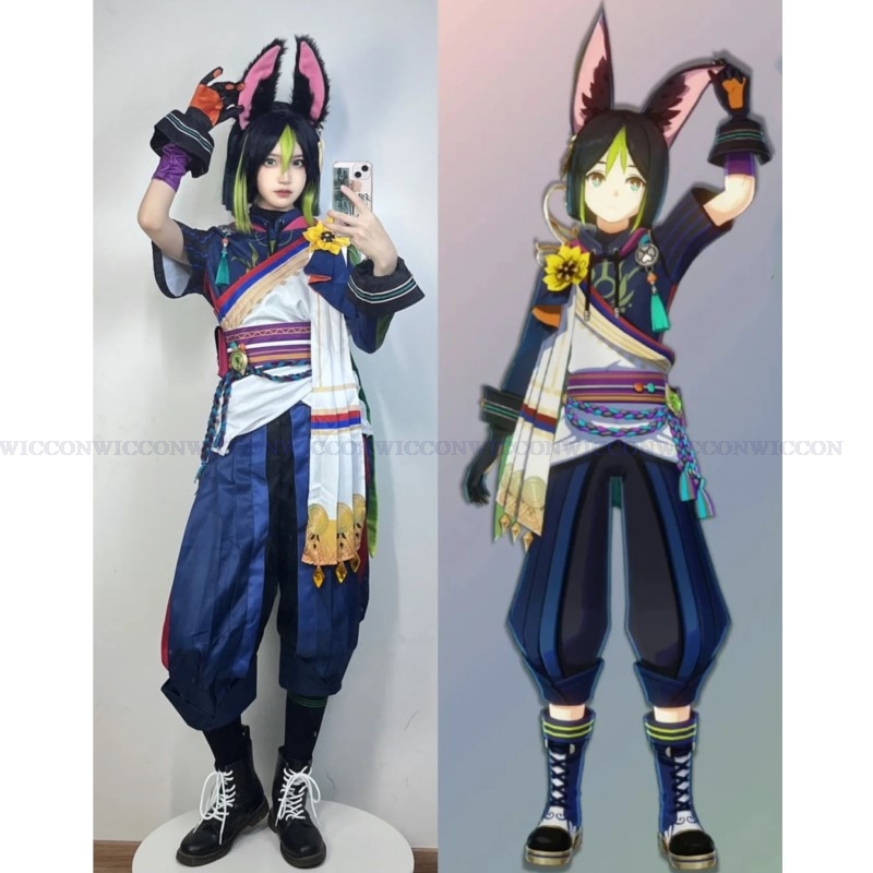 Oyun darbe Tighnari Cosplay ko - Men Shoes China incelemesi ve fiyatı