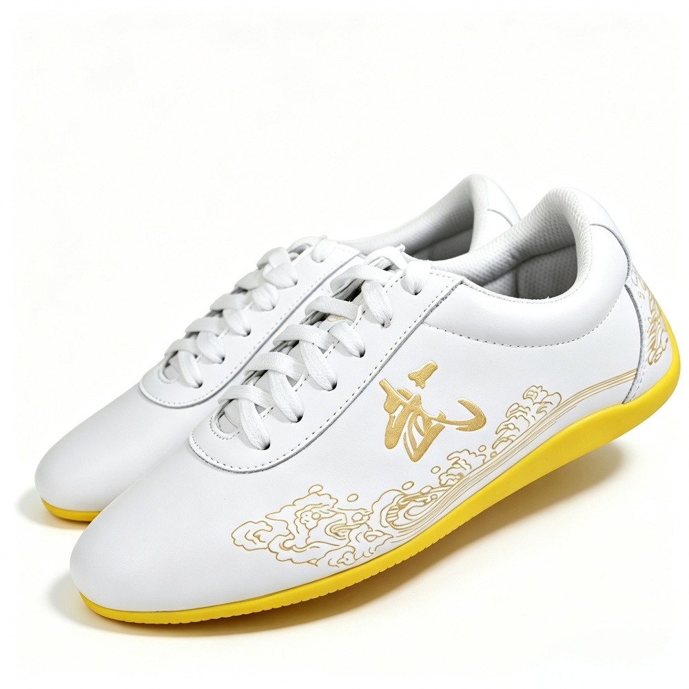 Hakiki Deri Tai Chi Ayakkabıla - Men Shoes Yellow incelemesi ve fiyatı
