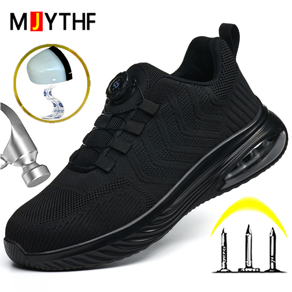 Döner düğmeli güvenlik ayakkab - Work Boot Steel Toe incelemesi ve fiyatı