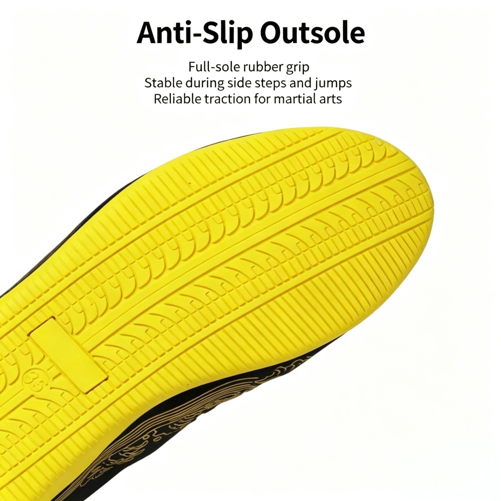 Parlak Hakiki Deri Kung Fu Aya - Men Shoes Yellow incelemesi ve fiyatı