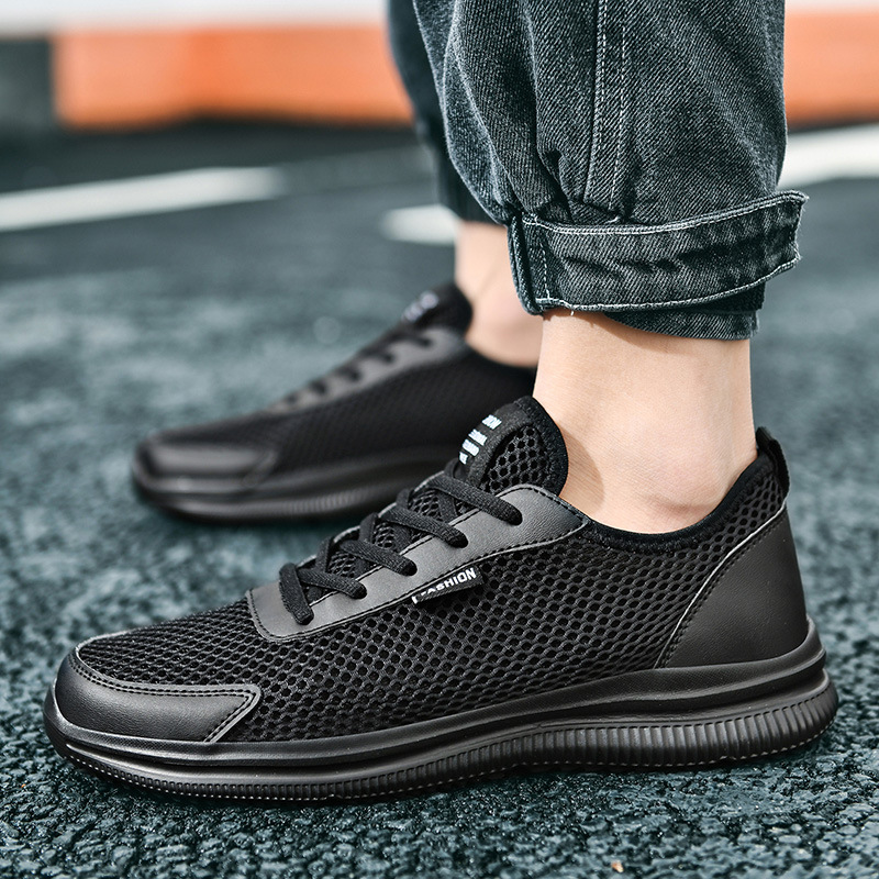 Örgü erkek ayakkabısı dantel-u - Mesh Trainer Breathable incelemesi ve fiyatı